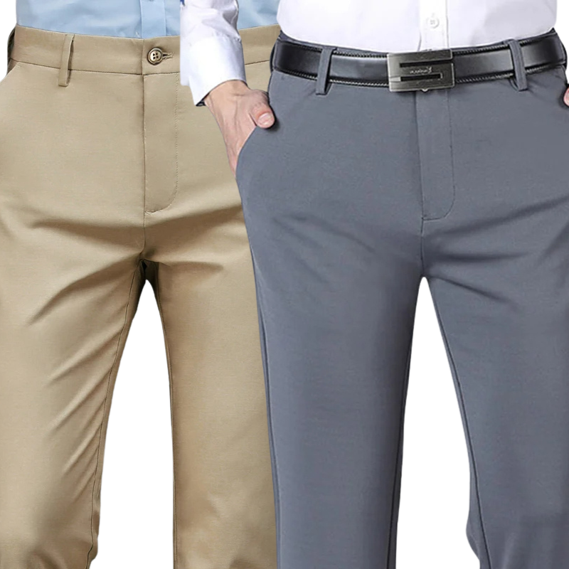 COMPRE 1 LEVE 2 - Calça Social Alfaiataria + Cinto Social Couro