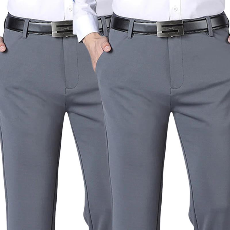 COMPRE 1 LEVE 2 - Calça Social Alfaiataria + Cinto Social Couro