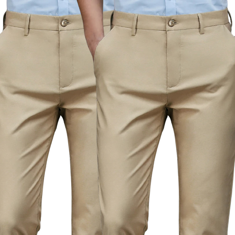 COMPRE 1 LEVE 2 - Calça Social Alfaiataria + Cinto Social Couro