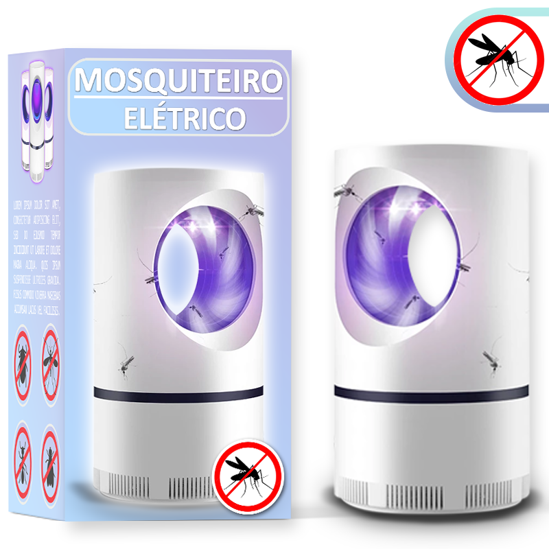 LEVE 2 ARMADILHAS Para Mosquitos e Insetos - Mosquiteiro Elétrico