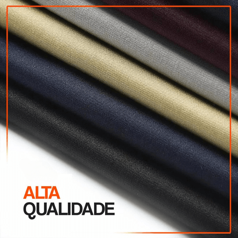 COMPRE 1 LEVE 2 - Calça Social Alfaiataria + Cinto Social Couro