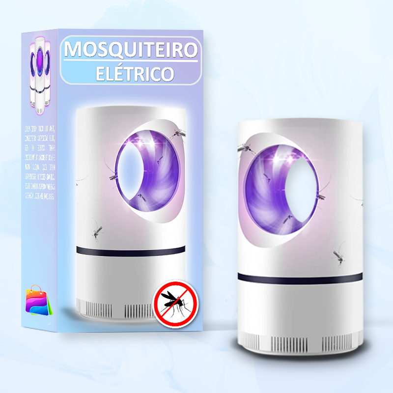 LEVE 2 ARMADILHAS Para Mosquitos e Insetos - Mosquiteiro Elétrico